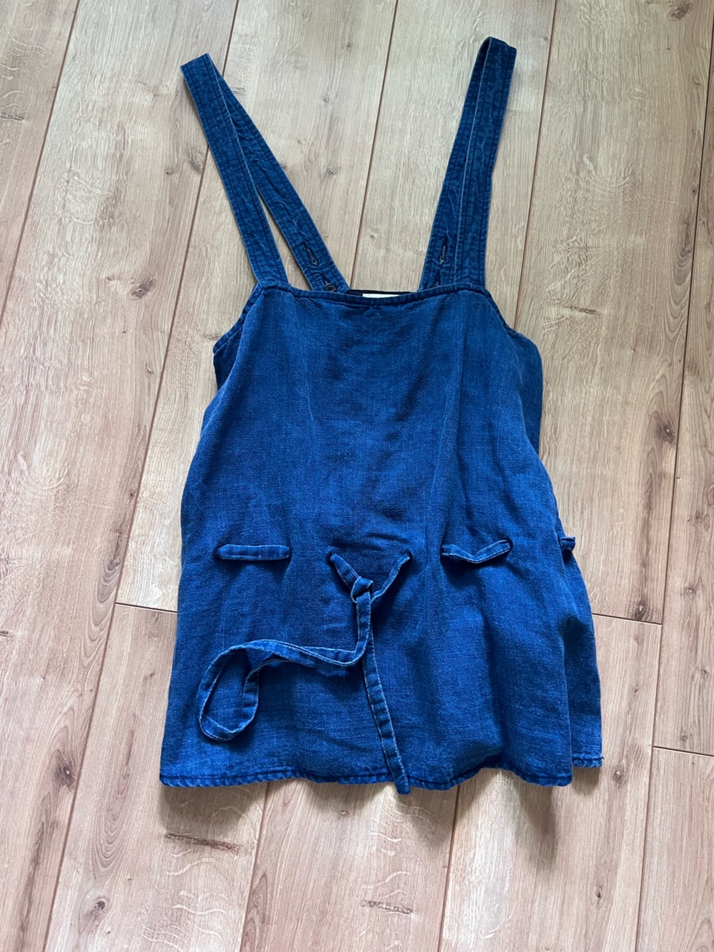Wilfred Denim Peplum Top